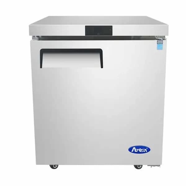 Atosa MGF8401GR 7.15 cu. ft. 1-Door Undercounter Refrigerator 27-1/2"W — view 2