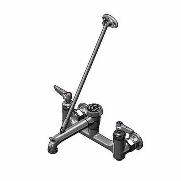T&S B-0665-CR-BSTRK Wall Mount Service Sink Faucet — view 2
