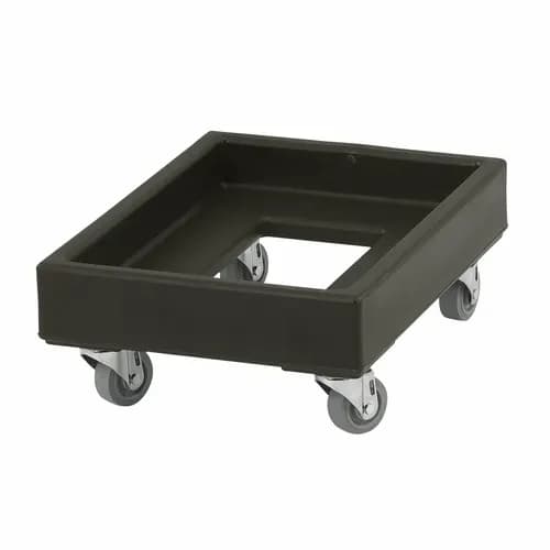 Cambro Camdolly CD1420110 Open Frame Black Food Carrier Dolly — main image