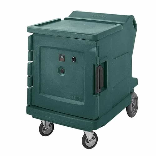 Cambro Camtherm CMBH1826LF192 Granite Green Hot Cart — view 2