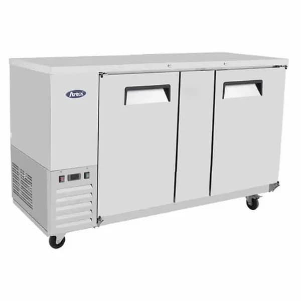Atosa SBB69GRAUS1 Shallow Depth Stainless Steel Back Bar Cooler 68"W — view 2