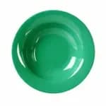 Thunder Group CR5077RD Orange 8 oz. Melamine Salad Bowl | Case of 12 — view 6