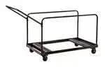 National Public Seating DY-60R Folding Table Dolly - Vertical Storage -48"R, 60"R Tables — view 5