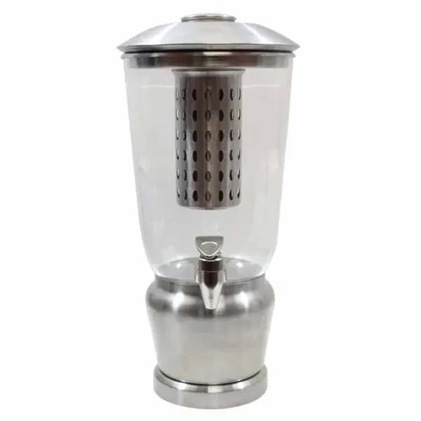 Tablecraft 7515 1-1/4 Gallon Cold Beverage Dispenser with Infuser and Ice Core — view 2