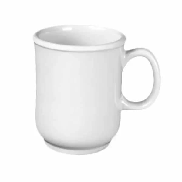 Thunder Group ML901W NuStone White 8 oz. Melamine Mug/Cup | Case of 12 — view 2
