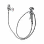 T&S B-0205-60H-VB Single Hole Deck Mount Pre-Rinse Faucet with 60" Spray Hose and Wall Hook — view 5