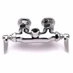 T&S B-0316-LN 3" Wall Mount Double Pantry Faucet Base Only — view 3