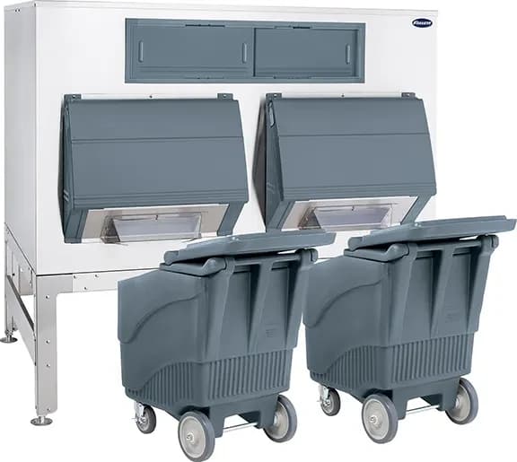 Follett Ice•DevIce™ Series DEV2250SG-72-ICS125L Gravity Dispense Ice Bin 2250 Pound Capacity Polyethylene Interior Cube, Nugget Ice Compatibility — main image