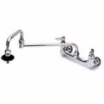 T&S B-0102-BKT Pot and Glass Filler Assembly with 68" Hose and Wall Hook — view 3