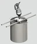 SIRMAN USA 66470508K1.3 VORTEX 75 VT Immersion Blender — view 5
