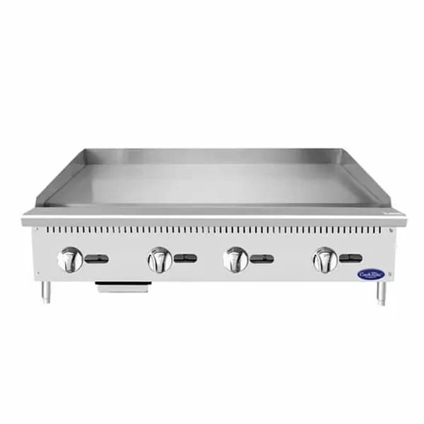 Atosa ATMG-48 120,000 BTU Manual Controlled Gas Griddle 48"W — main image