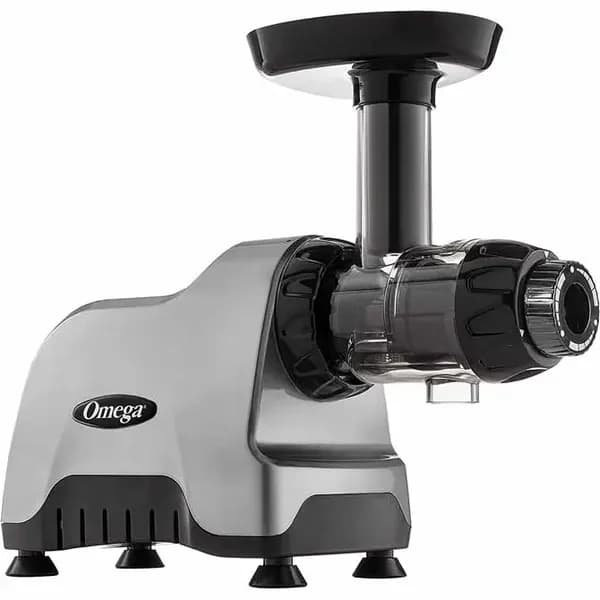 Omega CNC80S Cold Press Compact Silver Low Speed Masticating Juicer and Nutrition System — view 2