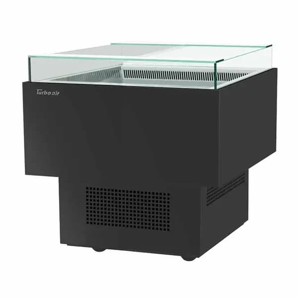 Turbo Air TOS-30PN-B Open Black Sandwich and Cheese Display Case Merchandiser 30"W — view 2