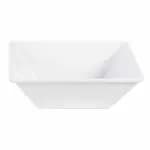 Thunder Group PS5004RD Passion Red 8 oz. Square Melamine Bowl | Case of 12 — view 3