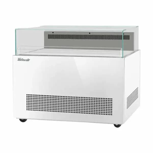 Turbo Air TOS-50NN-W Open White Sandwich and Cheese Display Case Merchandiser 50"W — view 2