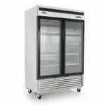 Atosa MCF8727GR 44.9 cu. ft. 2-Sliding Door Refrigerator Merchandiser 54-3/8"W — view 5