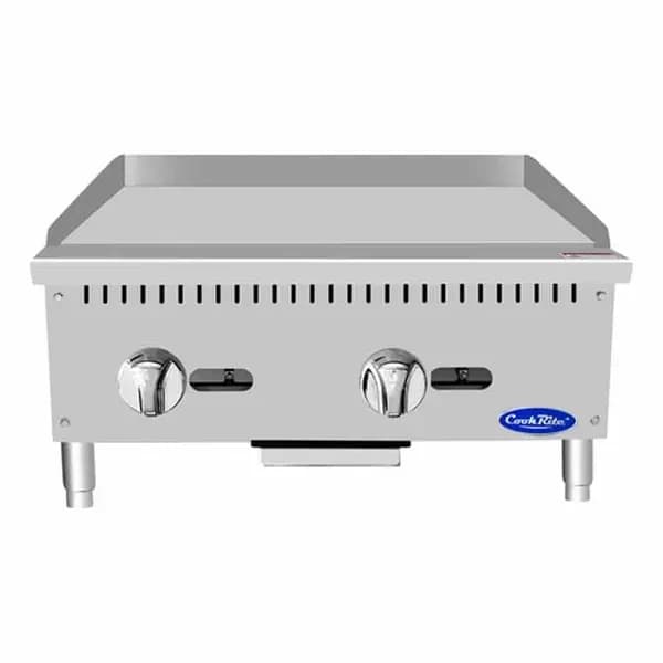 Atosa ATMG-24 60,000 BTU Manual Controlled Gas Griddle 24"W — view 2