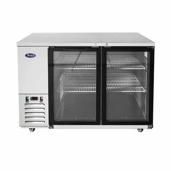 Atosa MBB59GGR Stainless Steel Back Bar Cooler 57-3/4"W — view 2