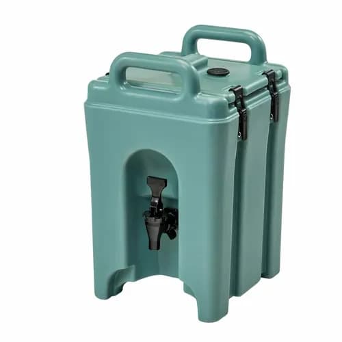 Cambro Camtainer 100LCD401 1-1/2 Gallon Insulated Slate Blue Beverage Dispenser — main image
