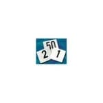 Winco TBH-8 Chrome 8" Table Number / Card / Menu Holder — view 3