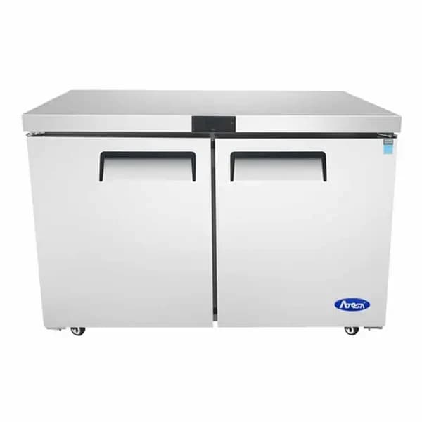 Atosa MGF8403GR 17.2 cu. ft. 2-Door Undercounter Refrigerator 60-1/4"W — main image