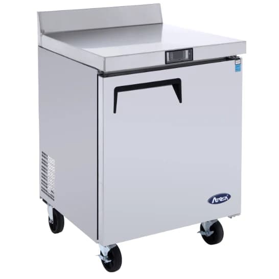 Atosa MGF8408GR 7.2 cu. ft. 1-Door Worktop Refrigerator 27-1/2"W — view 2