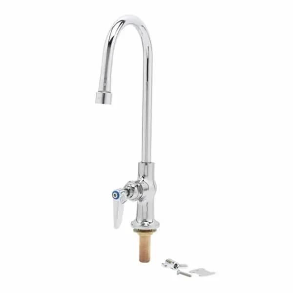 T&S B-0305-VR Single Hole Deck Mount Pantry Faucet — view 2