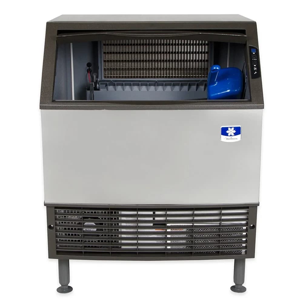 Manitowoc UYF0310A NEO Undercounter Half Dice Ice Machine Head and Bin 290 lb/24 hr Air-Cooled — view 2