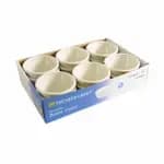 Thunder Group ML531W1R White 3 oz. Fluted Melamine Ramekin | Pack of 12 — view 6
