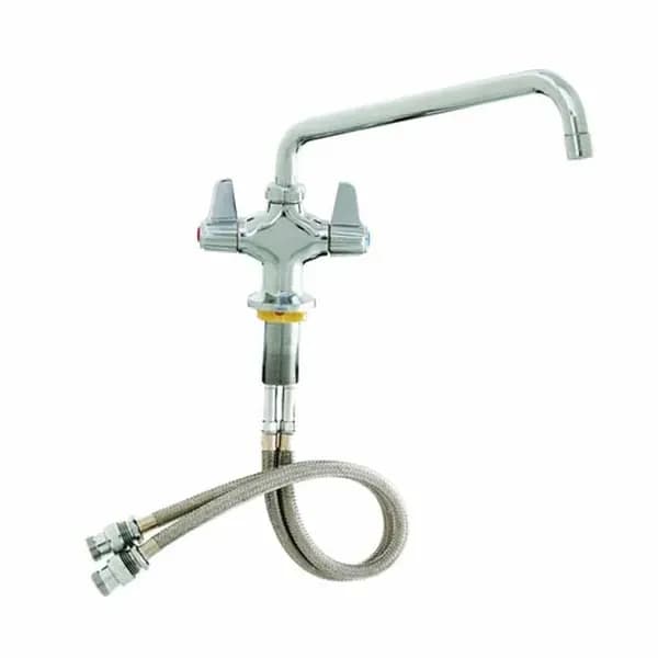 T&S 5F-2SLX12 Single Hole Deck Mount Equip Faucet — main image