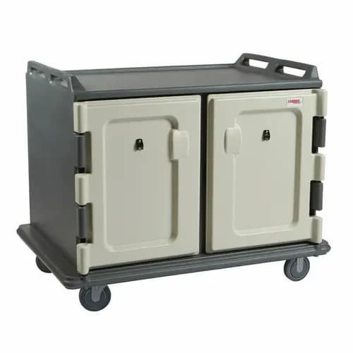 Cambro MDC1520S20191 Granite Gray Meal Delivery Cart — view 2
