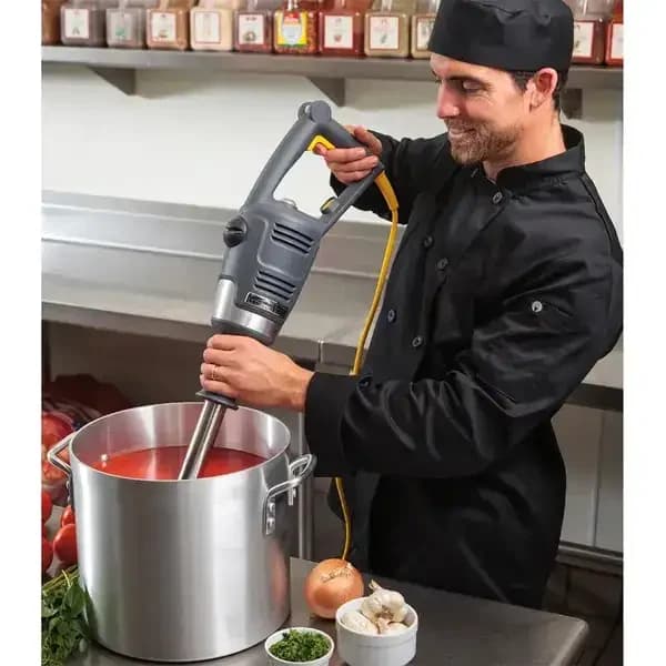 Hamilton Beach HMI021 BigRig™ Immersion Blender Mixer with wall mount hanger — view 8