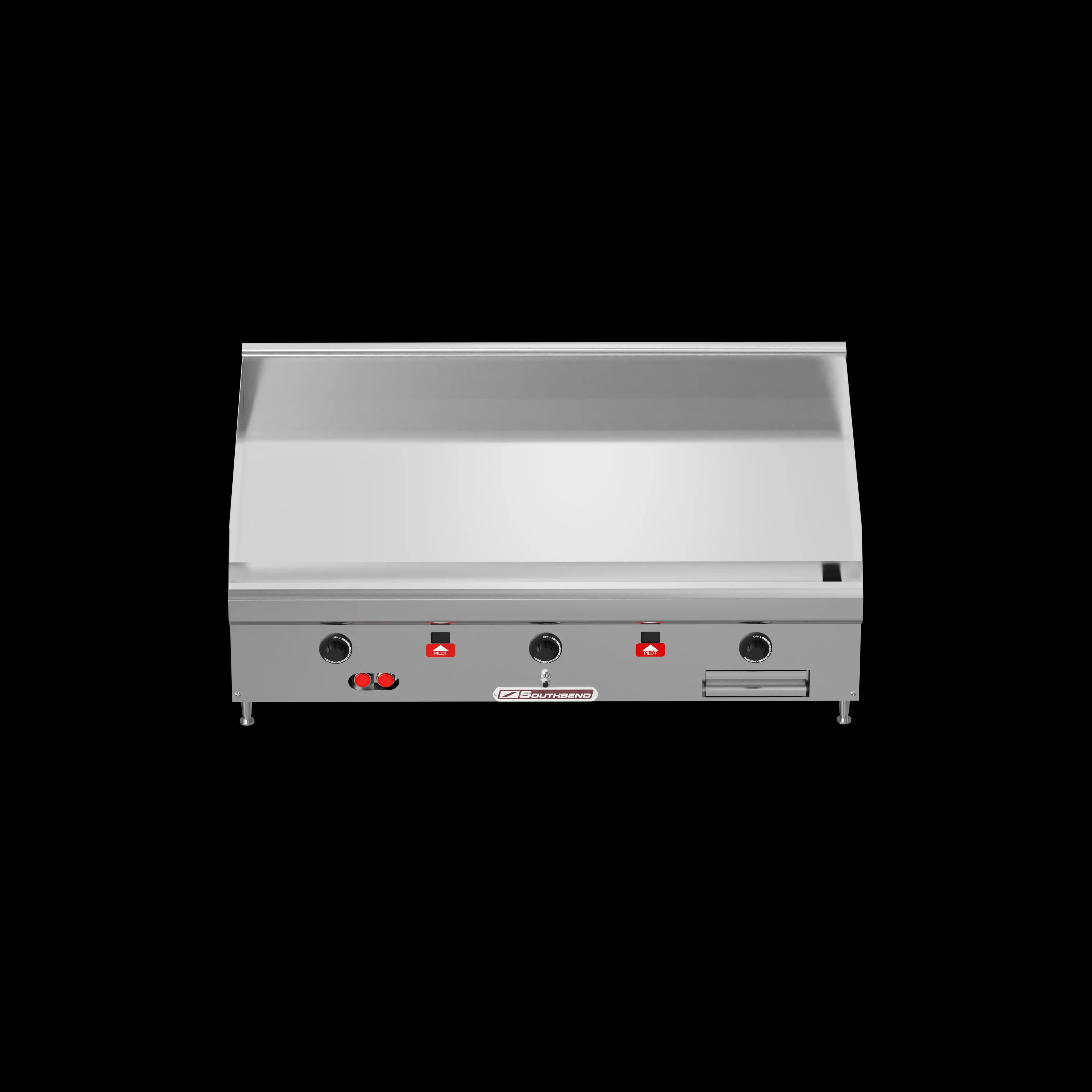 Southbend HDG-36-30 Counterline Gas Countertop Griddle 36 Inch Wide Thermostatic Control Rectangle Polished Steel 1 Inch Thick Plate Heavy-Duty — Natural Gas, 90000 BTU — view 4