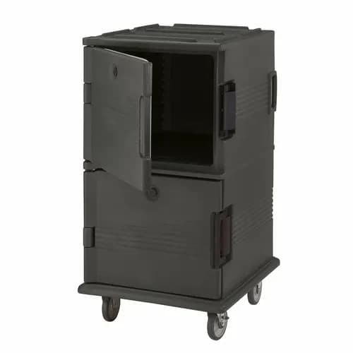 Cambro Ultra Cam Cart UPC1600HD110 Insulated Black Front Loader Food Carrier — main image