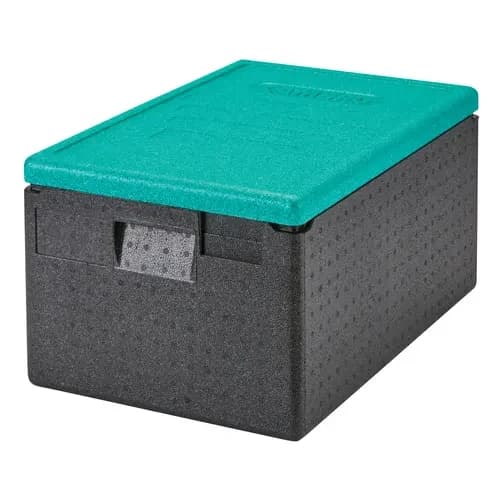 Cambro Gobox EPP180CLSW360 Black Top Loader 8" Deep — view 2