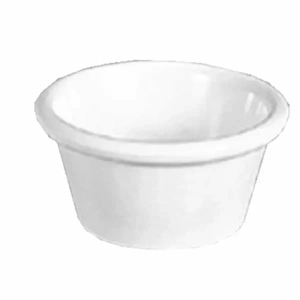 Thunder Group ML536B1 Bone 2-1/2 oz. Melamine Ramekin | Case of 12 — view 2