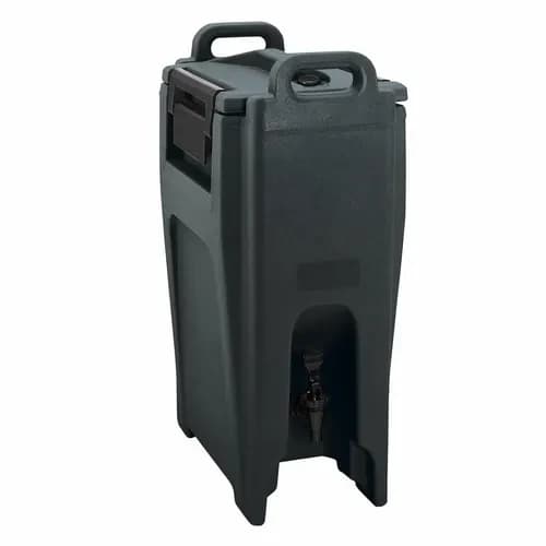 Cambro Camtainer UC500110 5-1/4 Gallon Insulated Black Beverage Dispenser — view 2