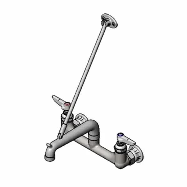 T&S B-0660-POL 8" Wall Mount Service Sink Faucet — main image