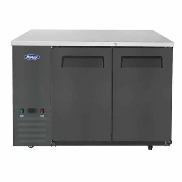 Atosa SBB48GRAUS2 Shallow Depth Stainless Steel Top Back Bar Cooler 48"W — main image