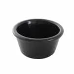 Thunder Group PL534BL1 1-1/2 oz. Black Plastic Ramekin | Case Of 12 — view 5