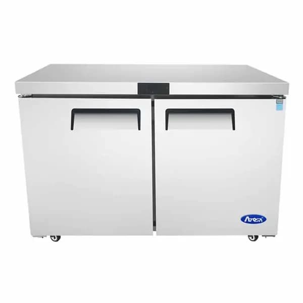 Atosa MGF8402GR 13.38 cu. ft. 2-Door Undercounter Refrigerator 48-1/4"W — view 2
