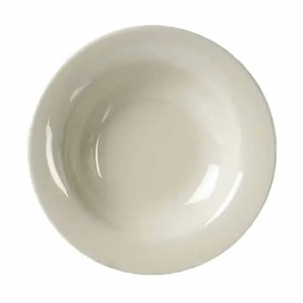 Thunder Group CR5077V Ivory 8 oz. Melamine Salad Bowl | Case of 12 — view 2