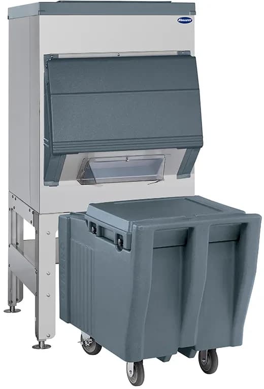Follett Ice•DevIce™ Series DEV500SG-30-ICS125L Gravity Dispense Ice Bin 460 Pound Capacity Polyethylene Interior Cube, Nugget Ice Compatibility — main image
