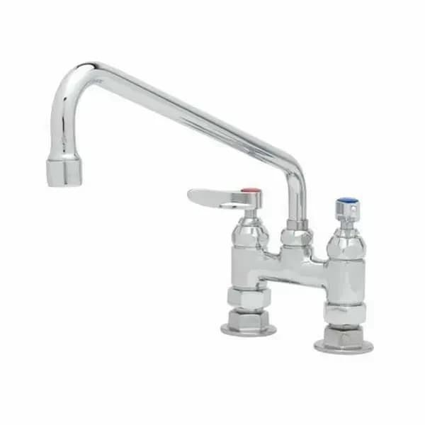 T&S B-2283-065X 4" Double Pantry Faucet — view 2