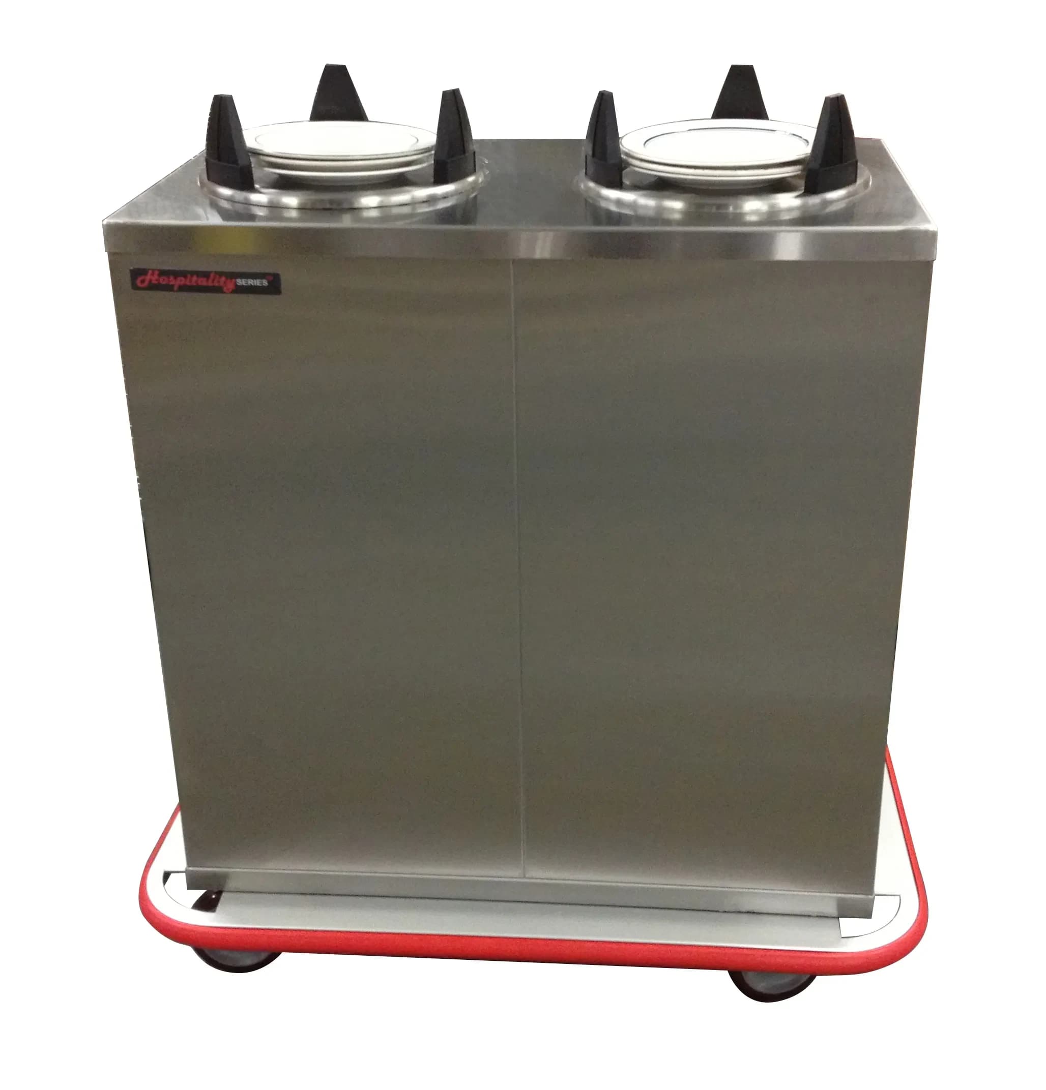 Carter-Hoffmann® EPDHT2S10 Plate Dispenser Heated 2 Silos 100 Plate Capacity 10 Inch Max Plate Size — main image