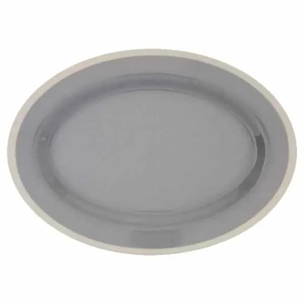 Thunder Group SD2121H Graham 21" x 15" Oval Melamine Platter | Case of 2 — view 2