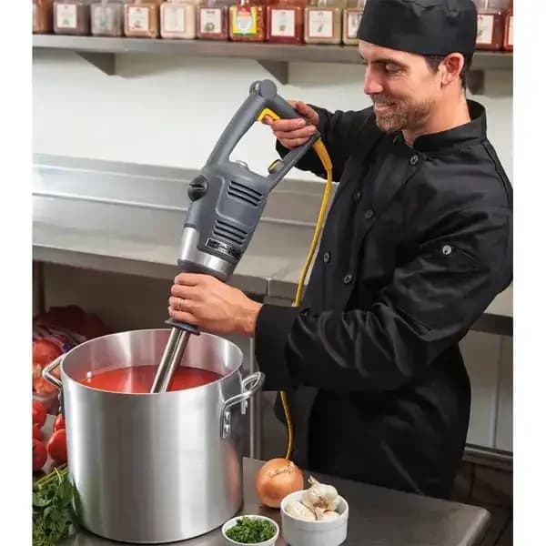 Hamilton Beach HMI016 BigRig™ Immersion Blender Mixer with wall mount hanger — view 8
