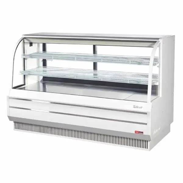 Turbo Air TCGB-72DR-W Dry White Bakery Display Case 72-1/2"W — view 2