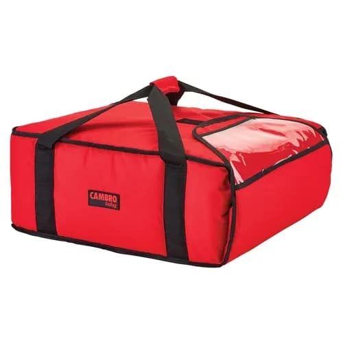 Cambro Gobag GBPP318521 Red Pizza Delivery Bag 19" X 20" X 9" — view 2