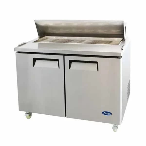 Atosa MSF3615GR 15 Pan 2-Door Mega-Top Sandwich Prep Table 36-1/4"W — view 2
